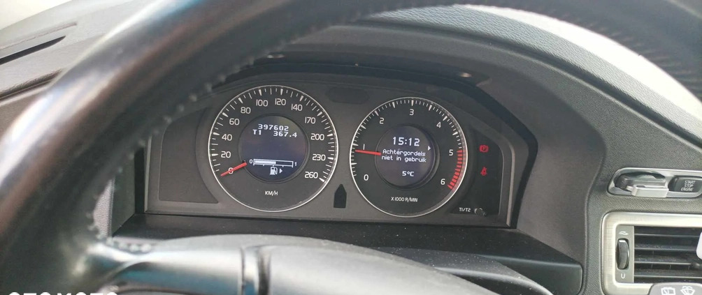 Volvo V70 cena 20500 przebieg: 399000, rok produkcji 2009 z Zdzieszowice małe 92